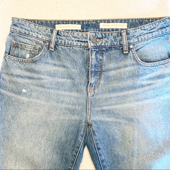 Anthropologie Fringe Petite Jeans - Picture 5 of 6